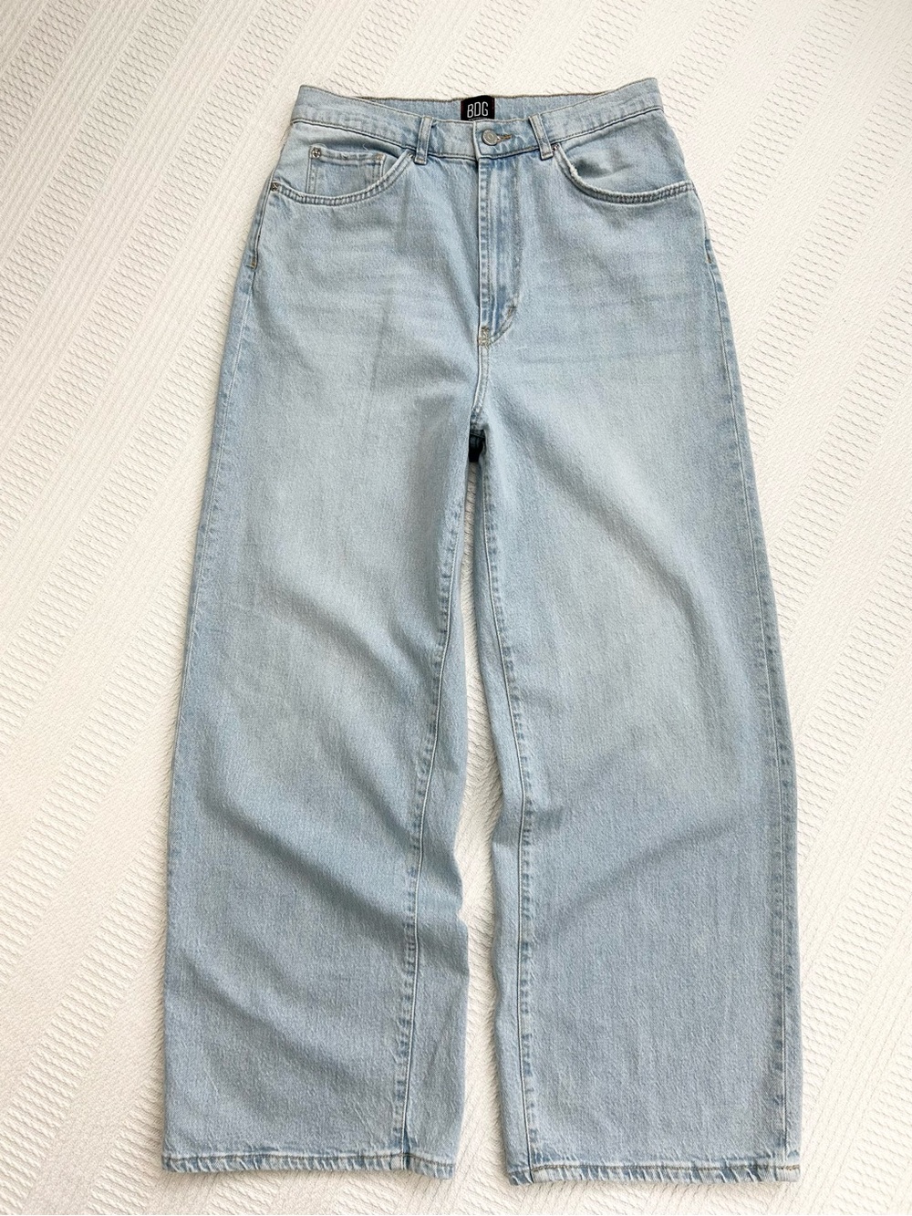 BDG Urban Outfitters High & Wide Vintage Denim (Light Wash) Size 30